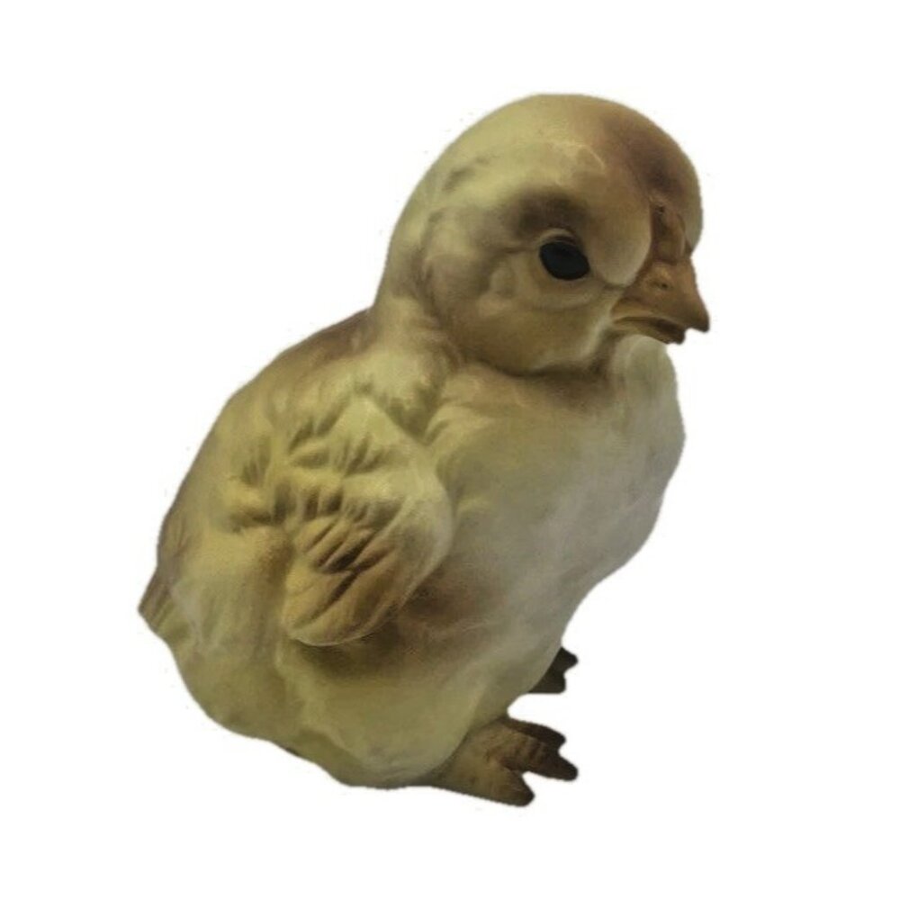 Vintage Lefton Ceramic Chick Yellow Japan Easter Spring Retro Figurine Decor - Picture 4 of 13